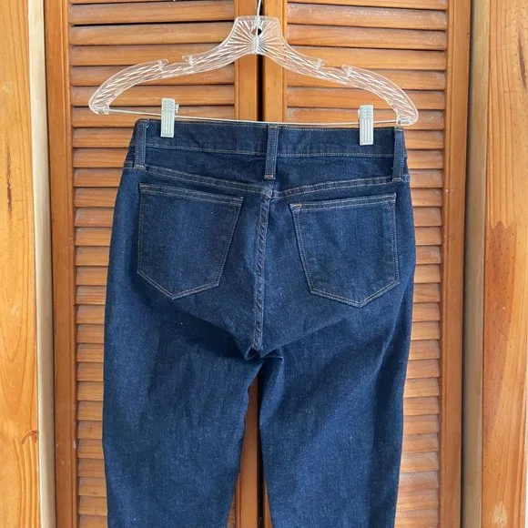 J. Crew 8" Toothpick Jeans Classic Dark Wash Size 27 - Picture 7 of 7